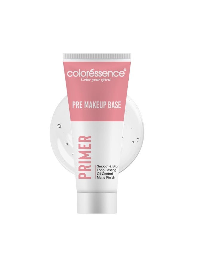 COLORESSENCE Primer Pre Makeup Base for Face Women, 30ml | All Skin Types | Long Lasting | Lightweight | Matte Finish | Oil Control | Waterproof - Image 1